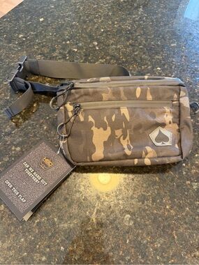 NWT HSD Tactical Fanny Pack Waterproof Fanny Belt Bag Pack w Adjustable Waist